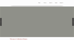 Desktop Screenshot of calibration-partners.com